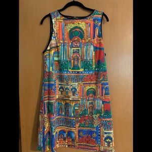 Alice & Olivia Havana Town Lined Dress